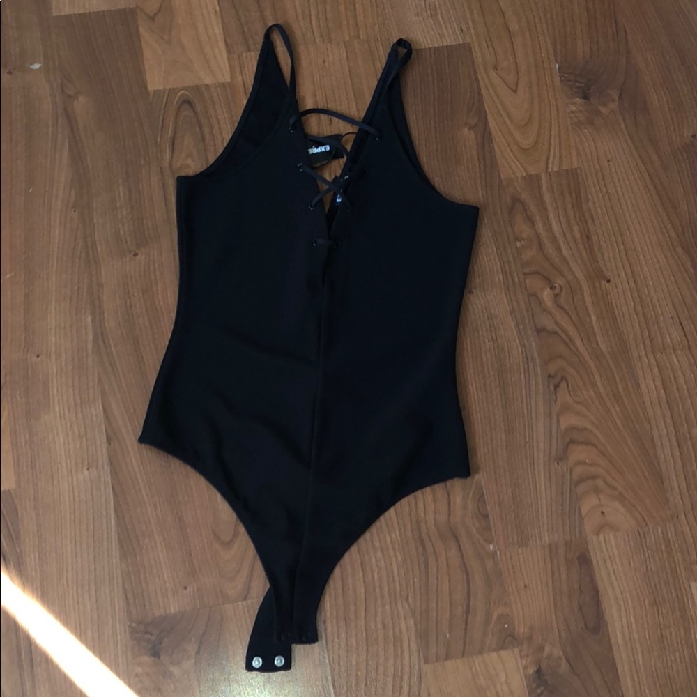 Black express body suit